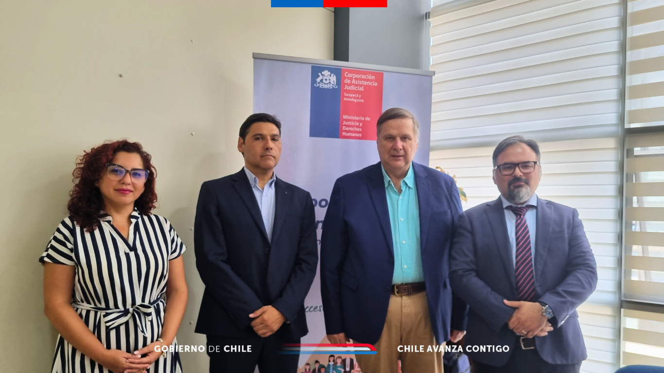 Director regional de Antofagasta se reúne con el Cónsul General de Colombia
