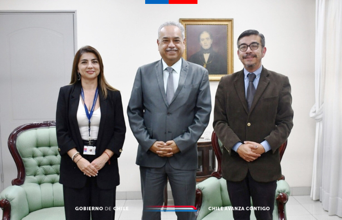 El Director Regional de CAJTA Tarapacá visita al nuevo presidente de la Corte de Apelaciones de Iquique