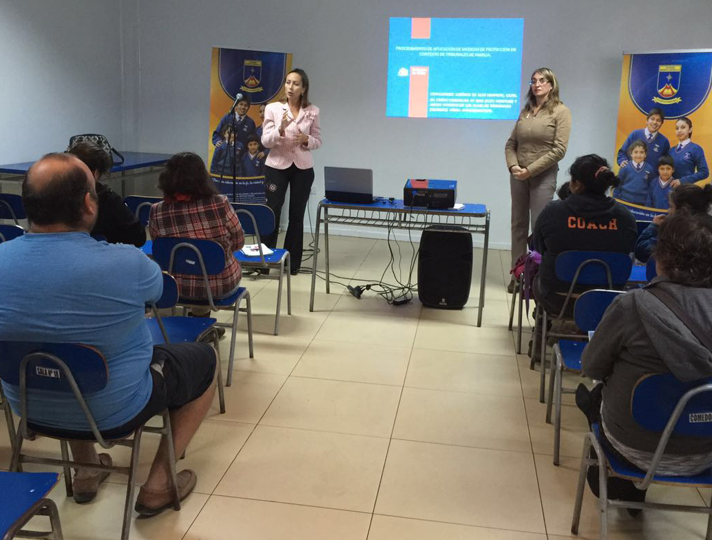 Consultorio Jurídico Alto Hospicio Capacita sobre Vulneración de Derechos a Niños, Niñas y Adolescentes y Ley Zamudio